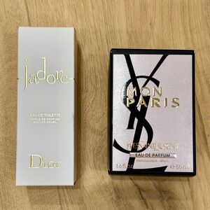 Yves Saint Laurent Mon Paris & Dior J’adore - EMPTY boxes